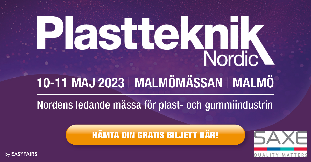 SAXE på Plastteknik Nordic 2023